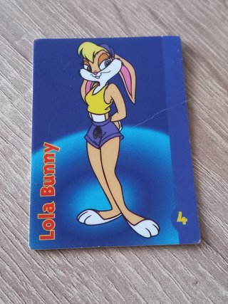 Carta Lola Bunny Space Jam Danone 1996