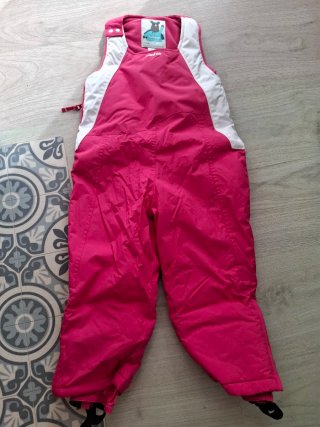 Peto de esquí rosa 3 años Wedze