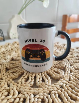 Tazza 30 Compleanno Livello 30 Sbloccato