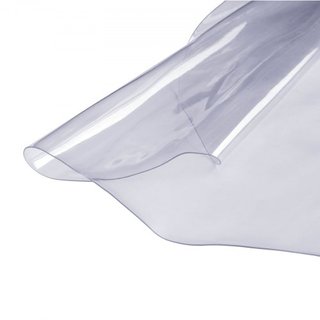 Protector de Mesa Transparente, Cubierta de Mesa Redonda de 48 pulgadas/1230 mm, Mantel de Plástico PVC de 1.5 mm de Grosor, Protector de Escritorio Impermeable para Escritorio, Mesa de Café, Mesa...