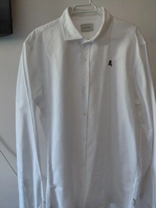 Camisa Scalpers Blanca Talla L