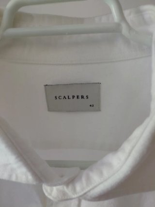 Camisa Scalpers Blanca Talla L