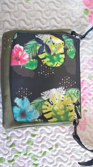 Bolso Desigual estampado tropical