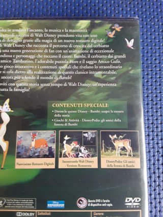 DVD Bambi Edizione Speciale Walt Disney