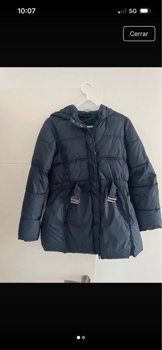 Plumas Zara azul marino T.13-14