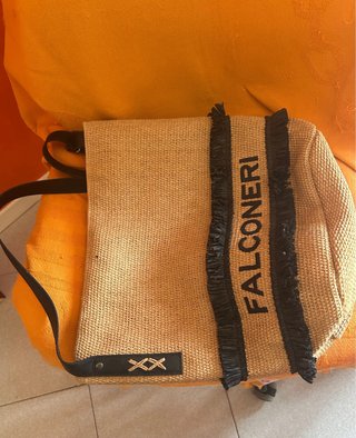 Borsa paglia Falconeri estiva