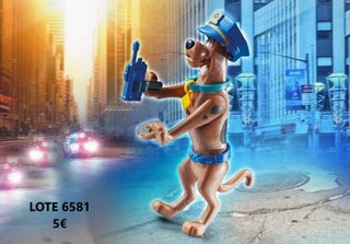 Lote 6581 Playmobil Ref. 70714 Scooby Doo Policía