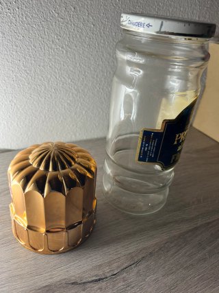 Barattolo vuoto liquore prugne Fabbri