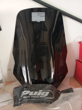 Pantalla Puig Yamaha T Max 12-16 Negra