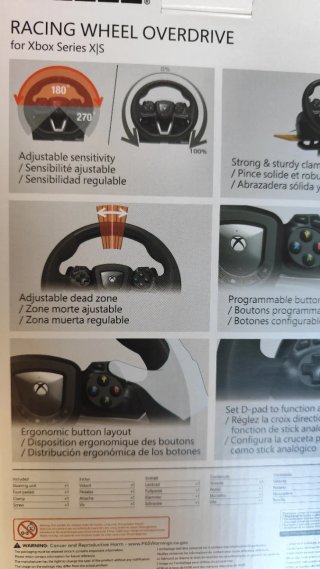 Volante Xbox y PC Windows Hori