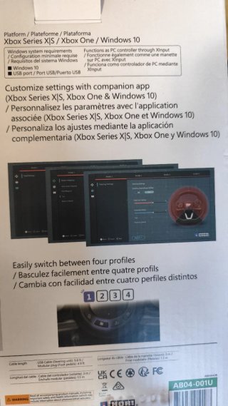 Volante Xbox y PC Windows Hori