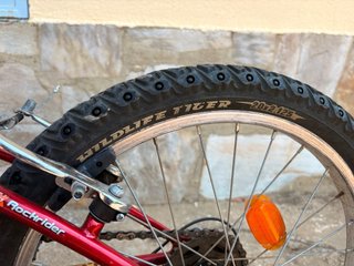Bicicleta infantil roja Decathlon