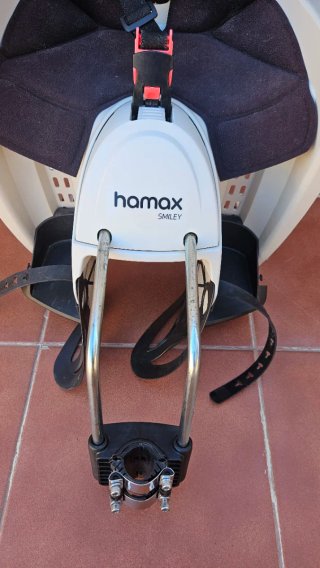 Hamax Smiley Silla Portabebés Bici