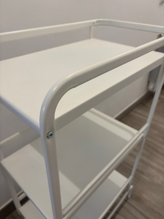 Carrito Auxiliar Cocina Blanco