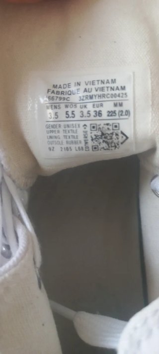 Converse Blancas Suela Marrón