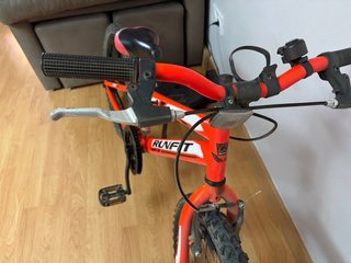 Bicicleta RUNFIT infantil naranja 18”