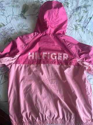 Chubasquero niña Tommy Hilfiger rosa