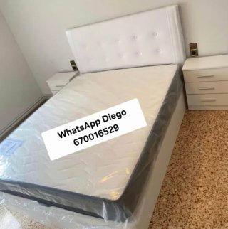Divano letto con materassi a molle