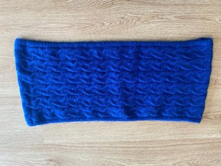 Bufanda cuello azul muy suave - Mango
