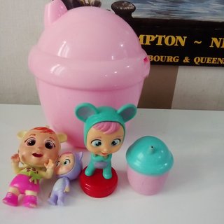 Lote Cry Babies con Accesorios, bebes llorones