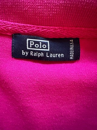 Polo Ralph Lauren Fucsia Talla L Hombre