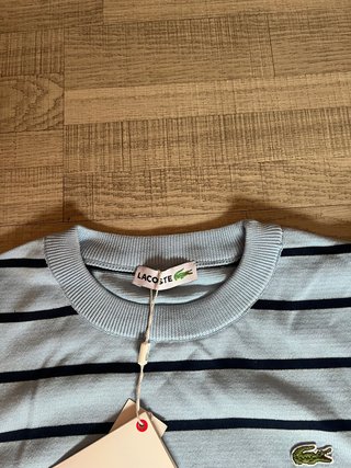 Camiseta Jersey Lacoste Rayas Talla S