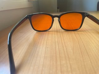 Gafas luz roja