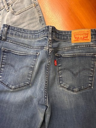 Lote 3 Vaqueros Levi's Azules talla s