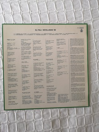 Lote 9 vinilos Sevillanas  ́88 Hispavox