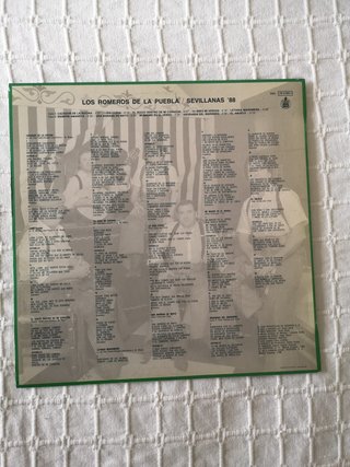 Lote 9 vinilos Sevillanas  ́88 Hispavox