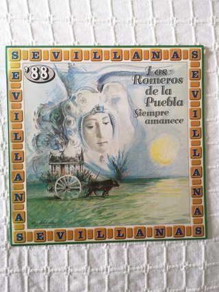 Lote 9 vinilos Sevillanas  ́88 Hispavox