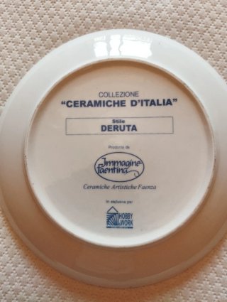 Set 3 Piatti Decorativi Le Ceramiche d'Italia