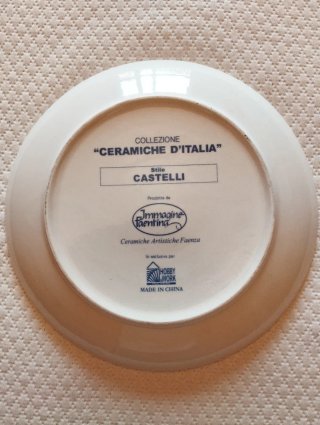 Set 3 Piatti Decorativi Le Ceramiche d'Italia