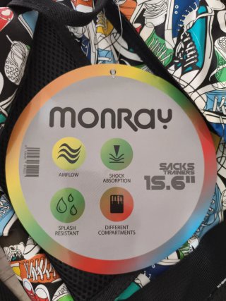 Mochila Portátil 15,6"Repelente al Agua