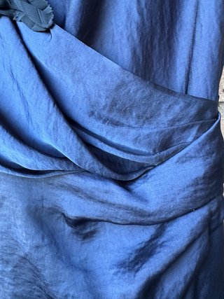 Vestido Hoss Intropia azul talla 40