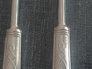 Cubertería de plata 1000 chapado.