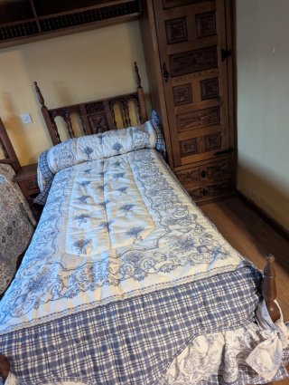 Lote 2 colchas edredón cama 90