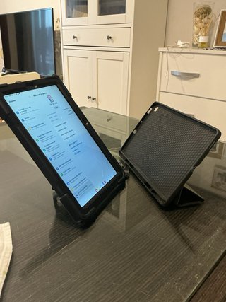 Samsung Tab Lite 6+ 2 fundas(1 ruborizada + otra )