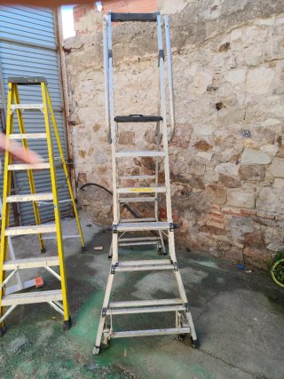 Escaleras de aluminio