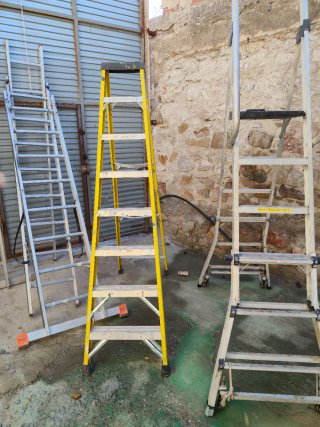 Escaleras de aluminio