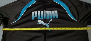 Chaqueta Puma Negra y Azul