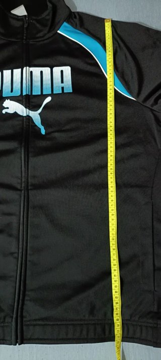 Chaqueta Puma Negra y Azul