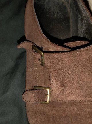 Zapatos Martinelli Marrones Doble Hebilla