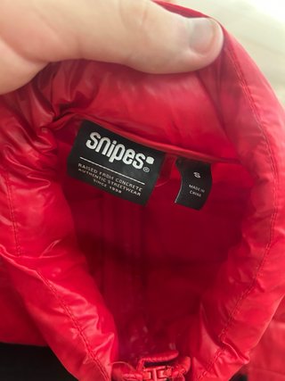 Chaqueta Snipes Roja Talla S