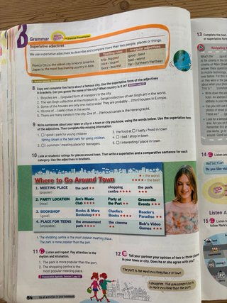 Libro y cuadernillo ingles 1 eso