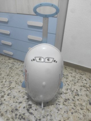 Maleta infantil avión Ridaz