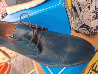 Scarpe uomo eleganti blu taglia 42