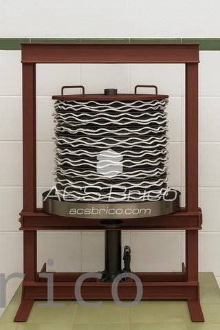Prensa Hidráulica Completa Artesanal 45-55 Kilos/hora
