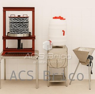 Almazara Hidráulica Aceite 30 Kilos/Hora