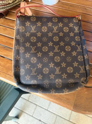 Borsa Louis Vuitton donna marrone